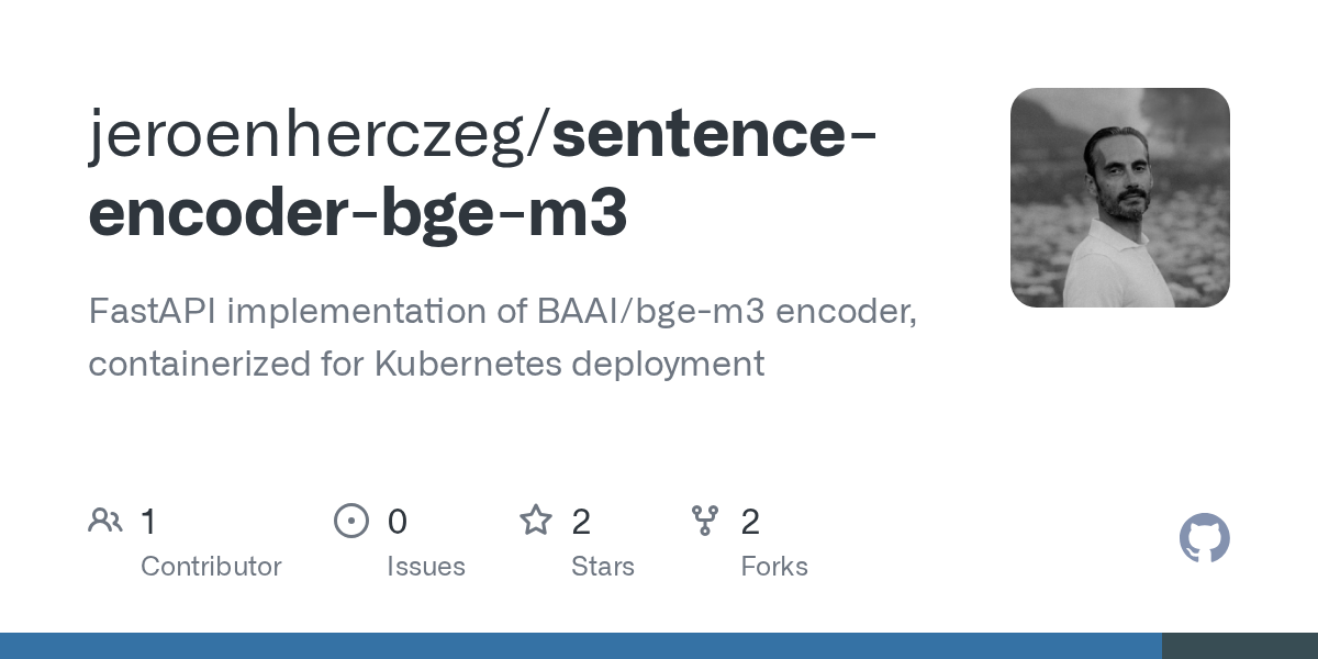 Sentence Encoder Bge M3