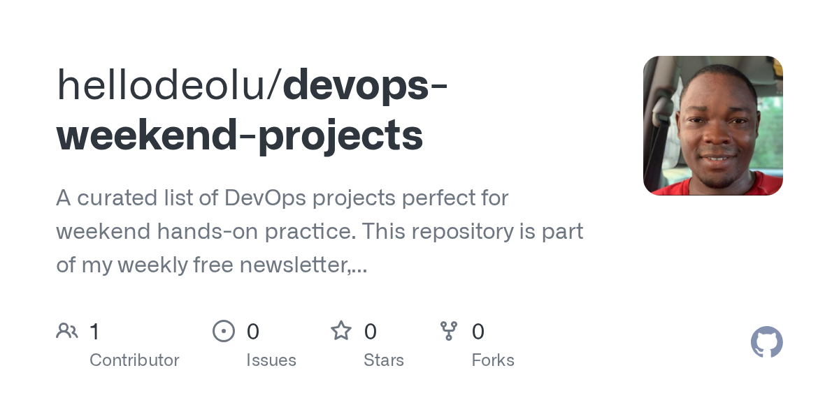 Devops Weekend Projects