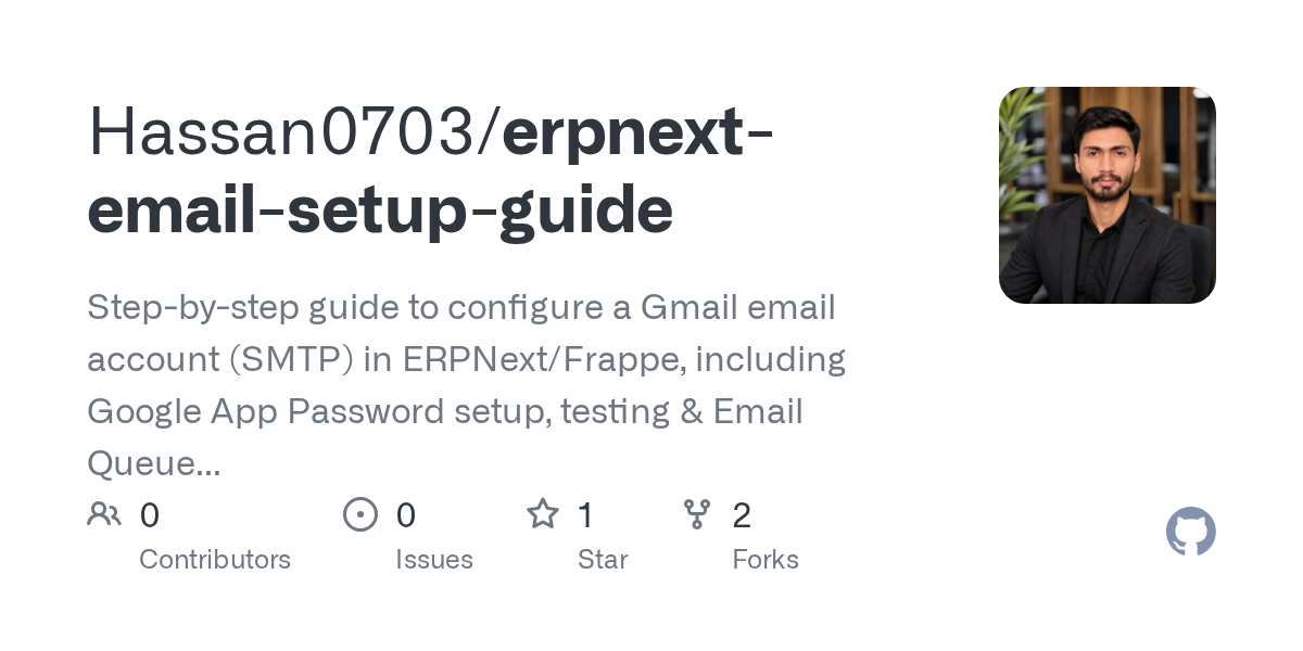 Erpnext Email Setup Guide