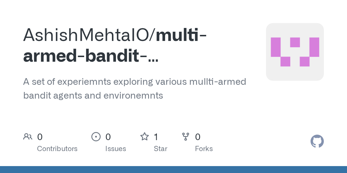 Multi Armed Bandit Experiments