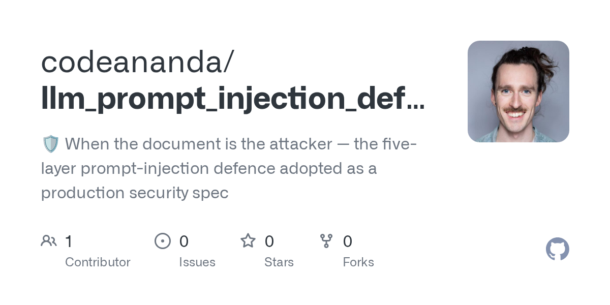 Llm Prompt Injection Defence