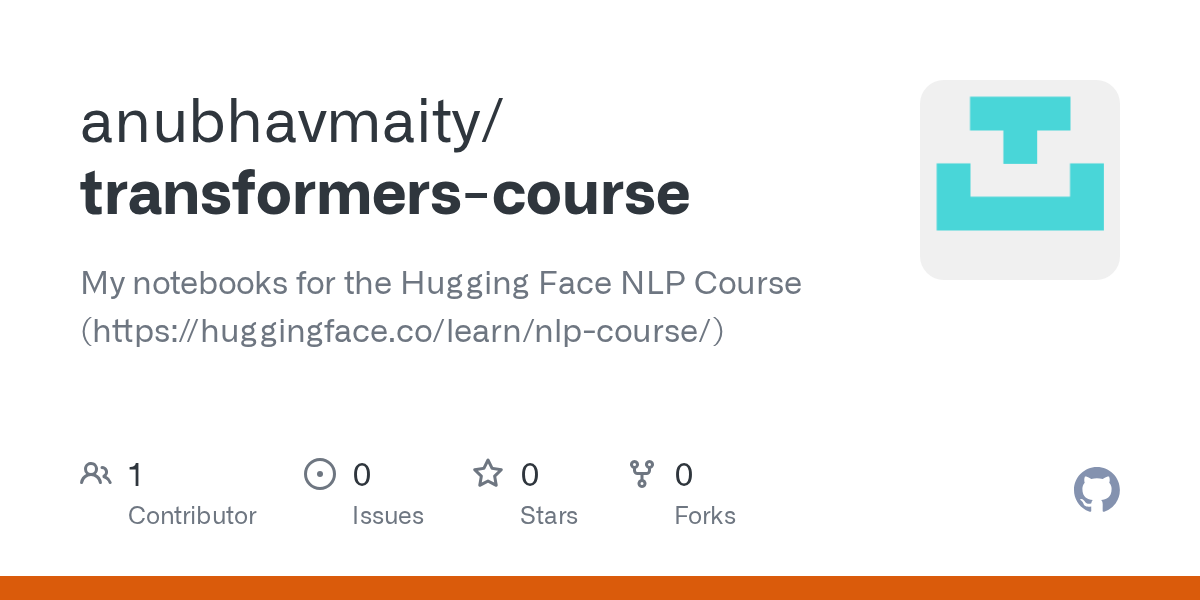 Transformers Course