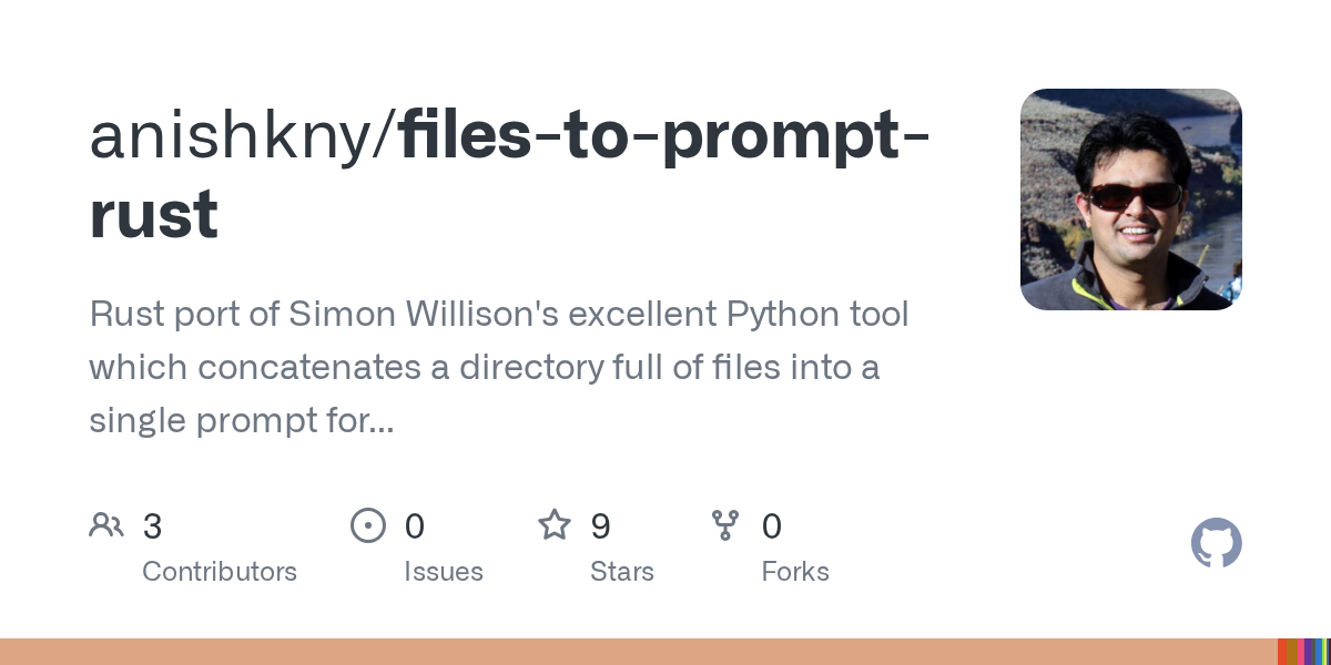 Files To Prompt Rust