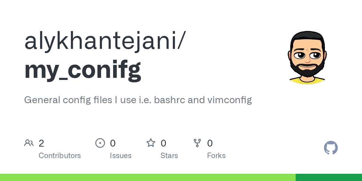 My Conifg