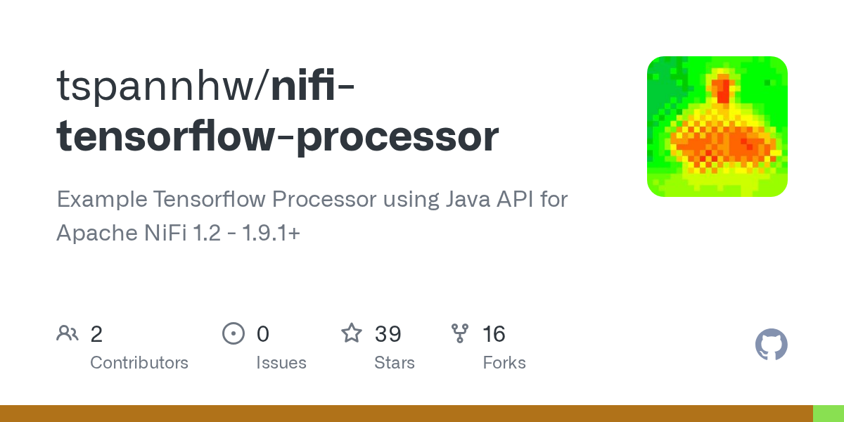 Nifi Tensorflow Processor