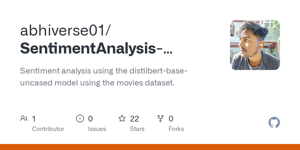 SentimentAnalysis-DistilBERT