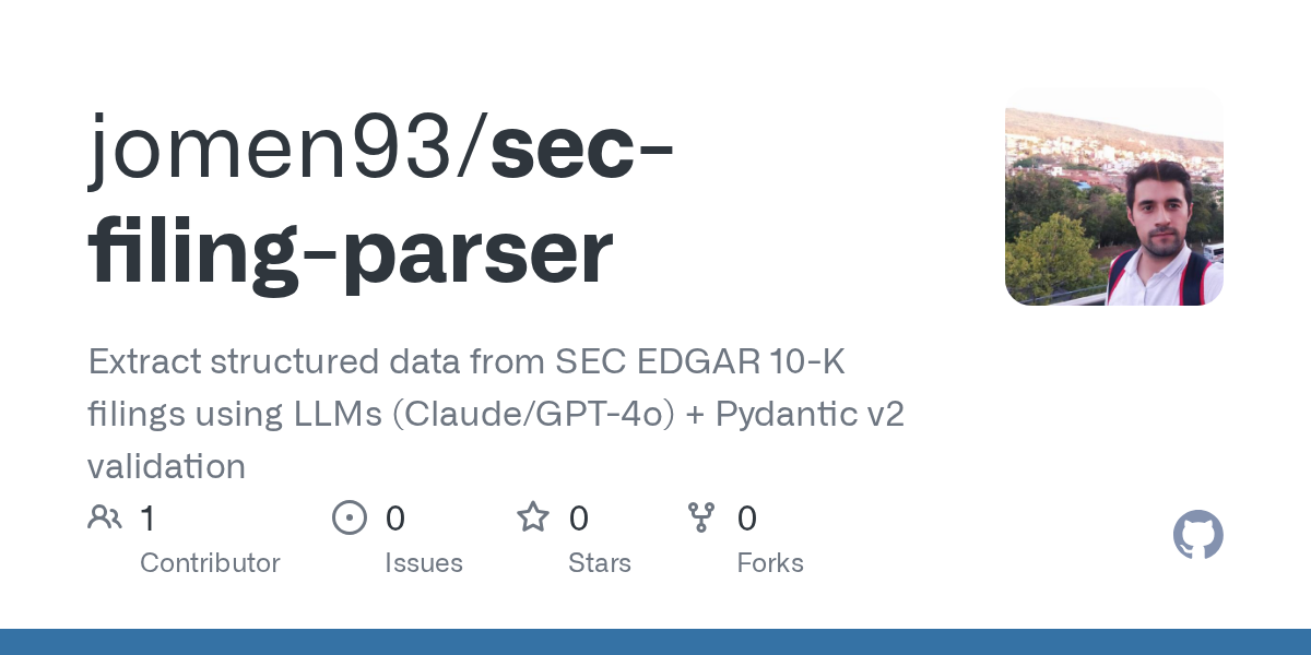 Sec Filing Parser