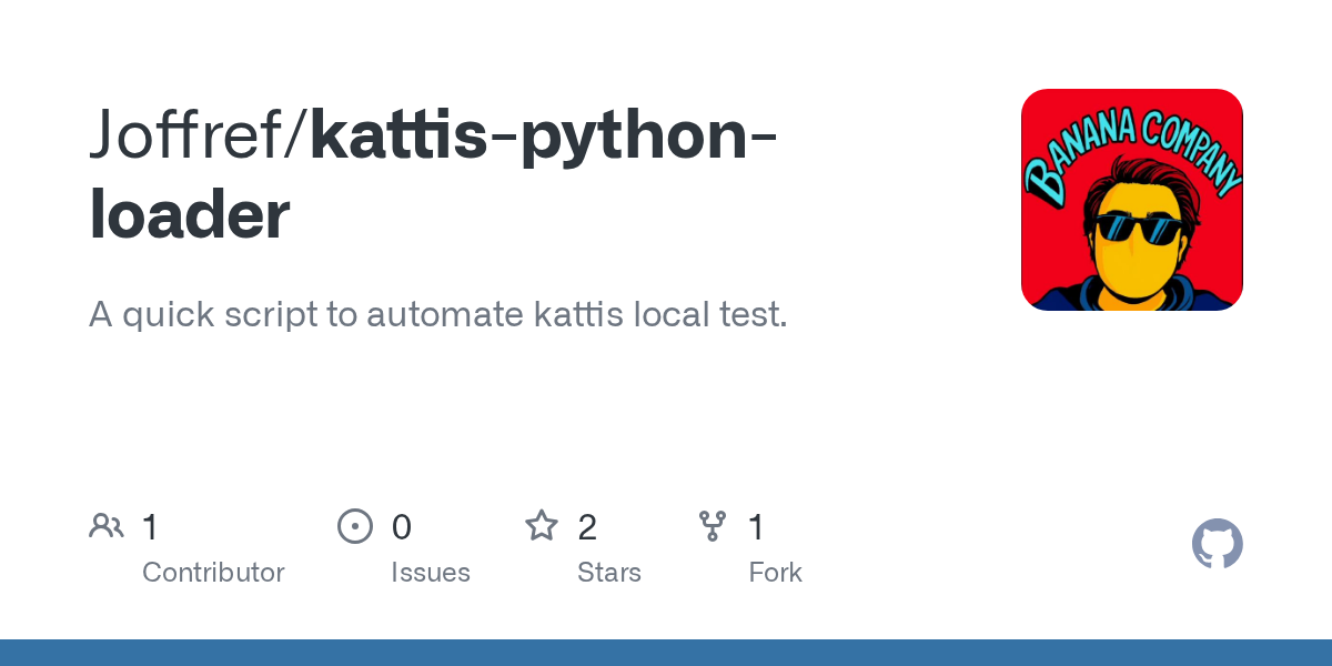 Kattis Python Loader