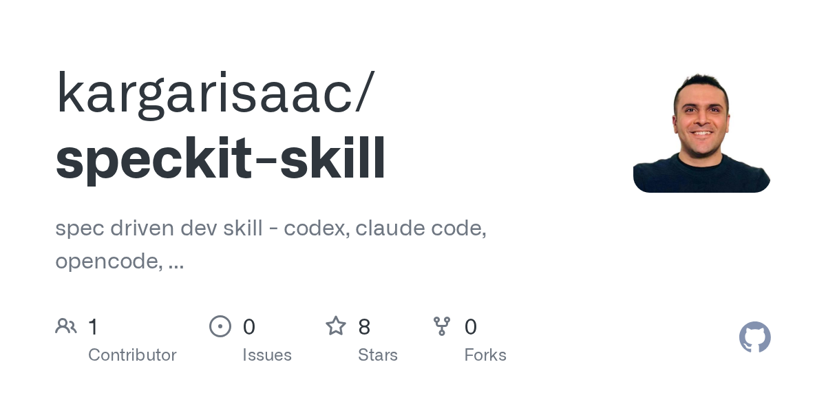 Speckit Skill