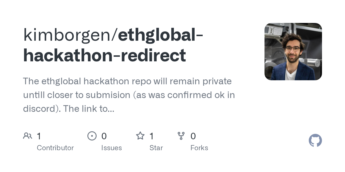 Ethglobal Hackathon Redirect