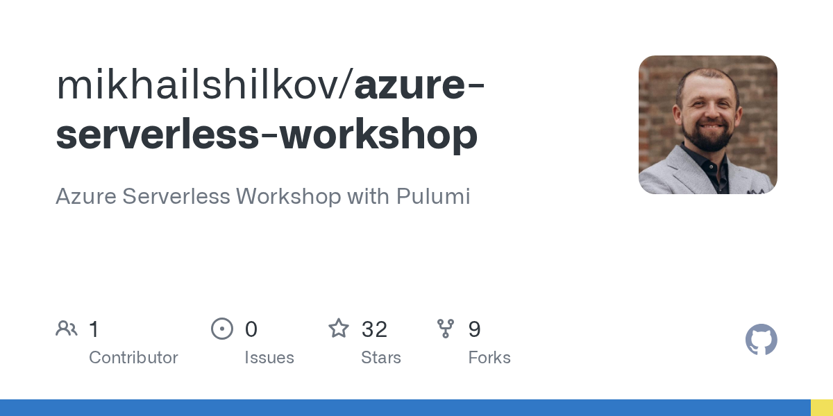 Azure Serverless Workshop