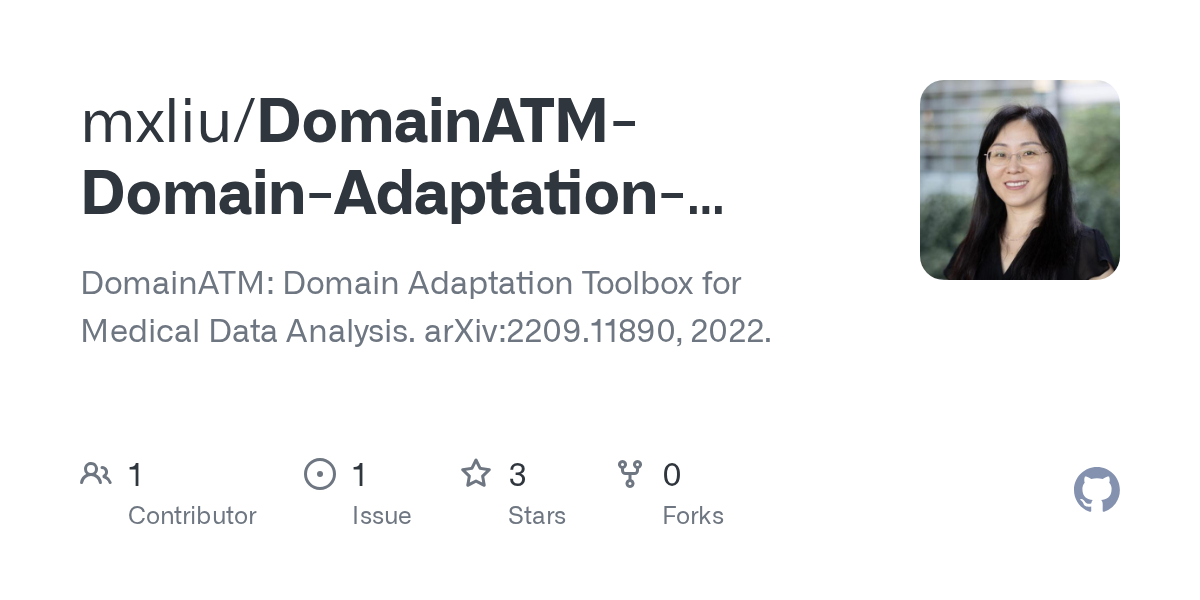 DomainATM-Domain-Adaptation-Toolbox-for-Medical-Data-Analysis
