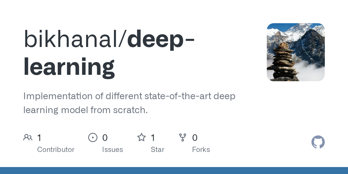 Deep Learning