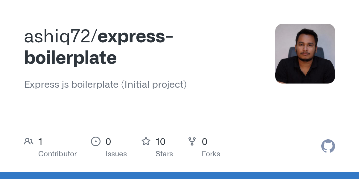 Express Boilerplate