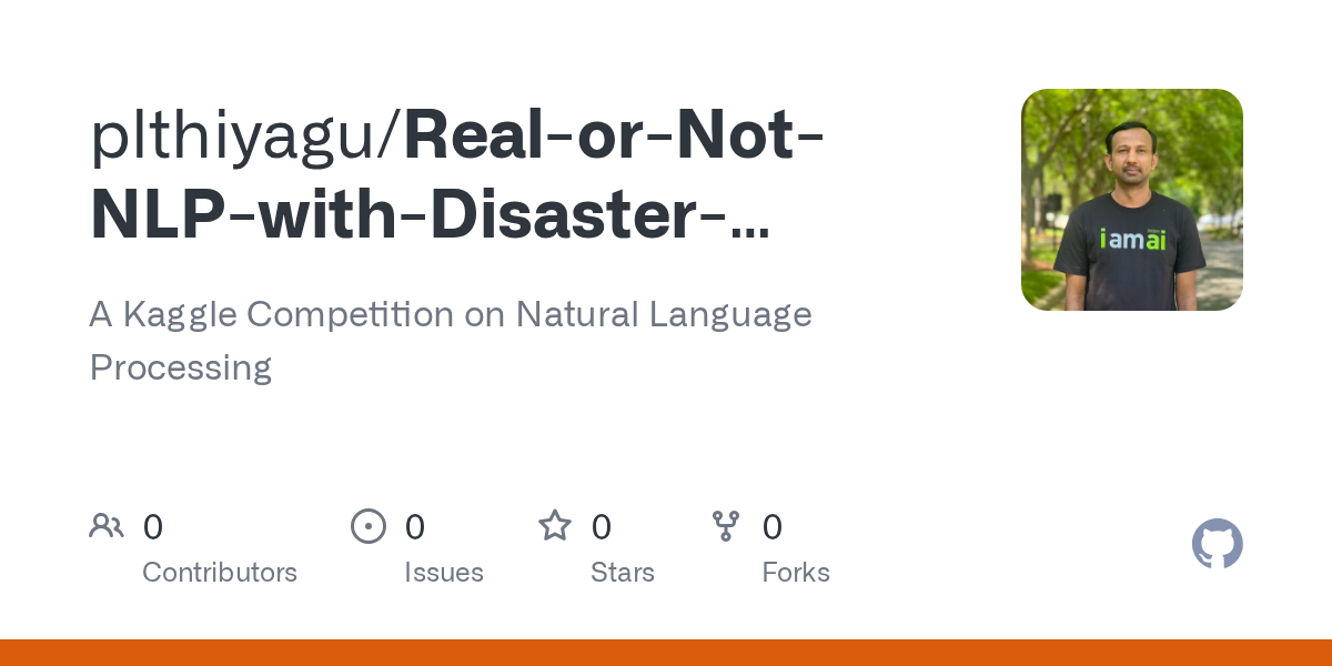Real-or-Not-NLP-with-Disaster-Tweets