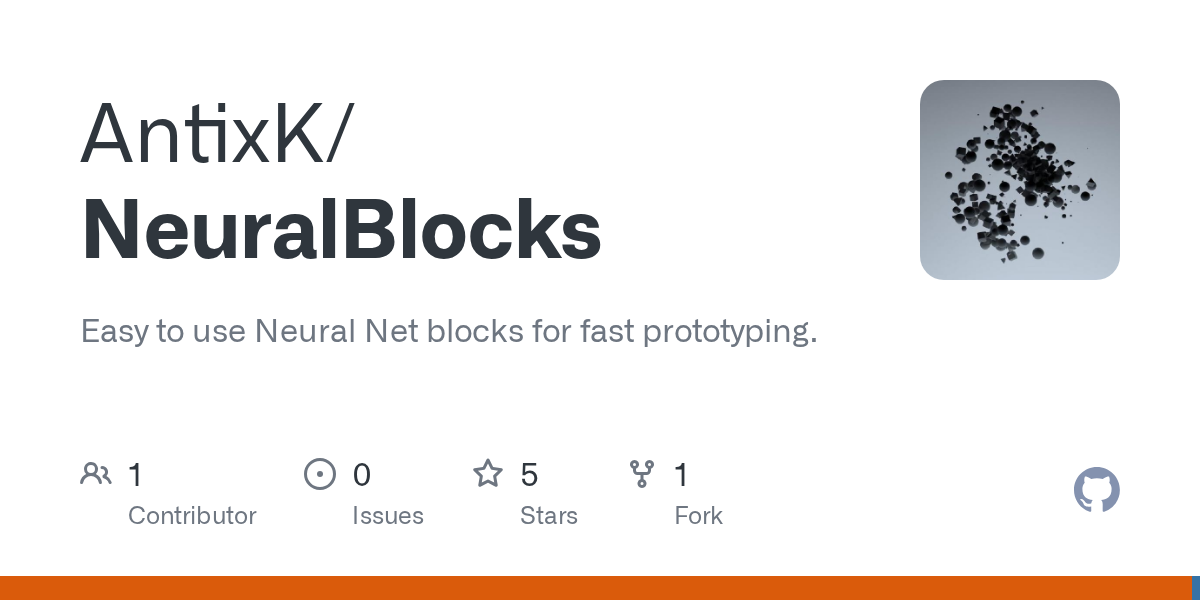 NeuralBlocks
