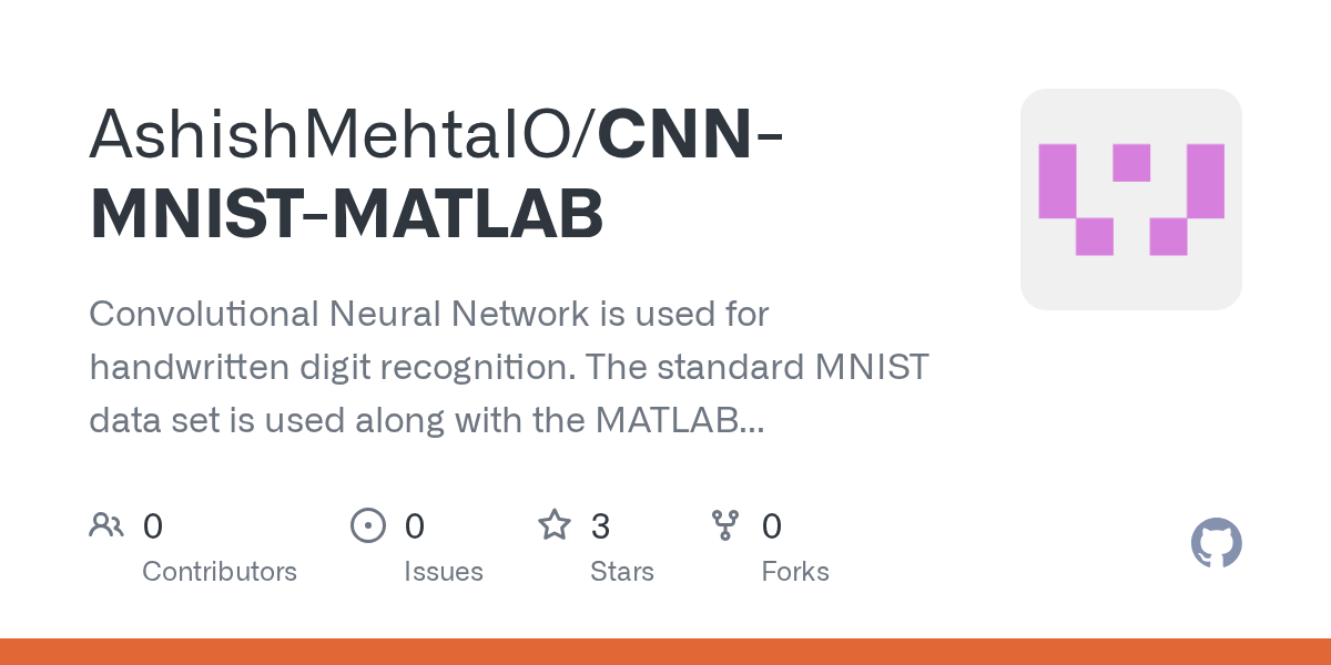 CNN-MNIST-MATLAB