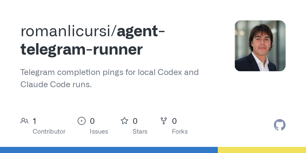 Agent Telegram Runner