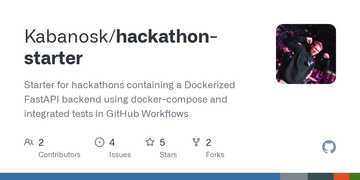 Hackathon Starter