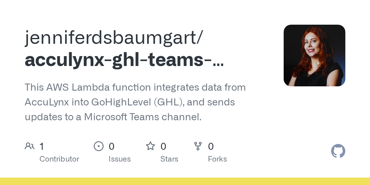 Acculynx Ghl Teams Integration