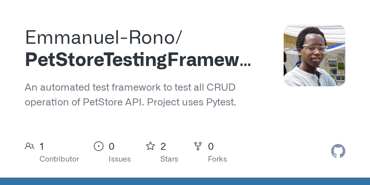 PetStoreTestingFramework