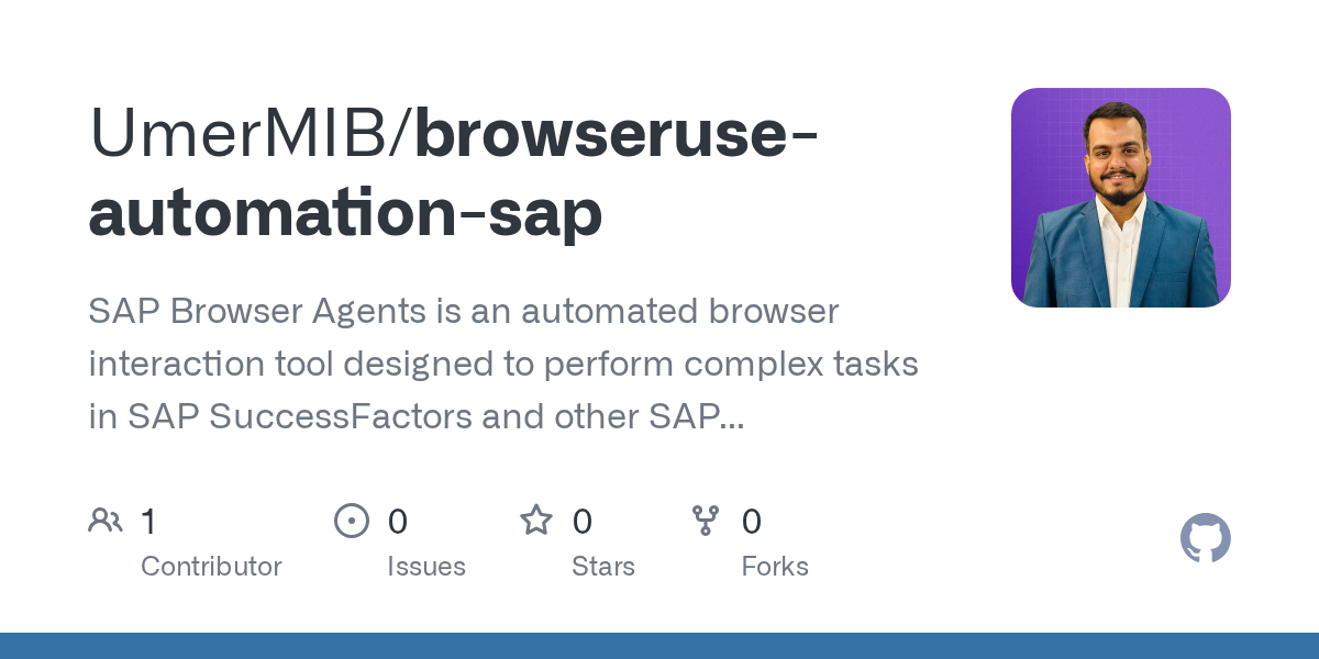 Browseruse Automation Sap
