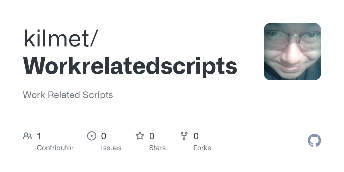 Workrelatedscripts