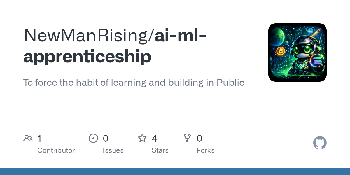 Ai Ml Apprenticeship