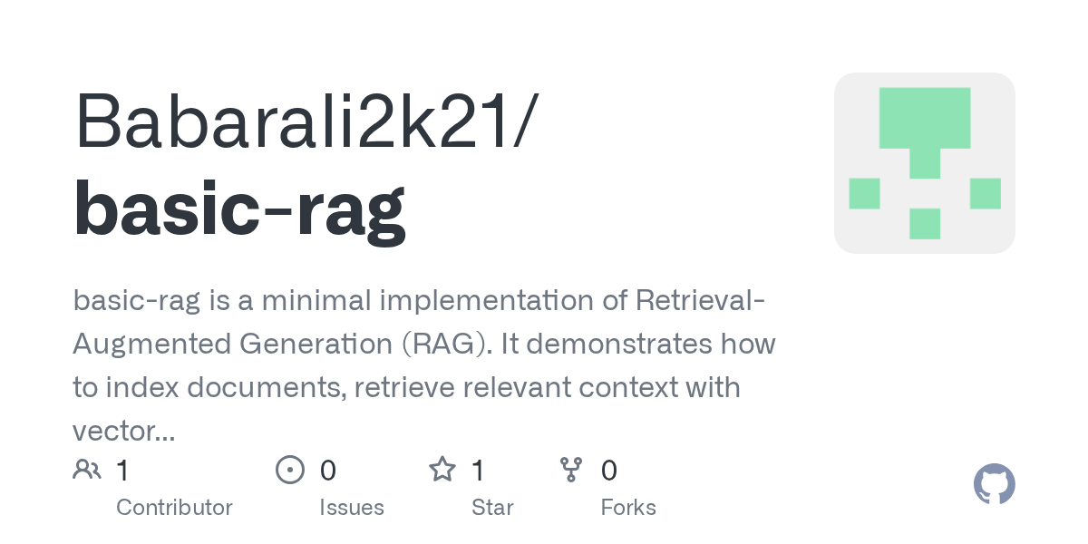 Basic Rag