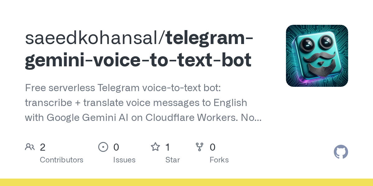 Telegram Gemini Voice To Text Bot