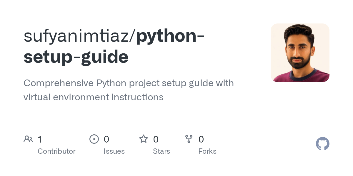 Python Setup Guide