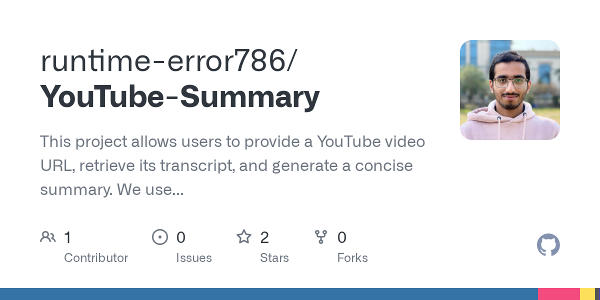 YouTube-Summary
