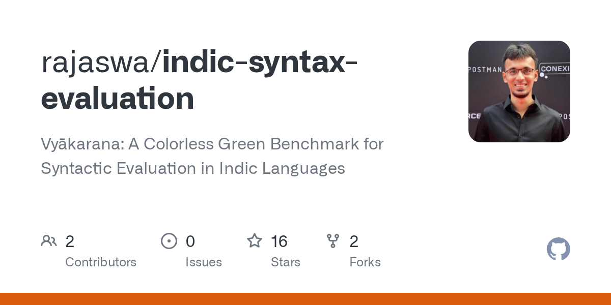 Indic Syntax Evaluation