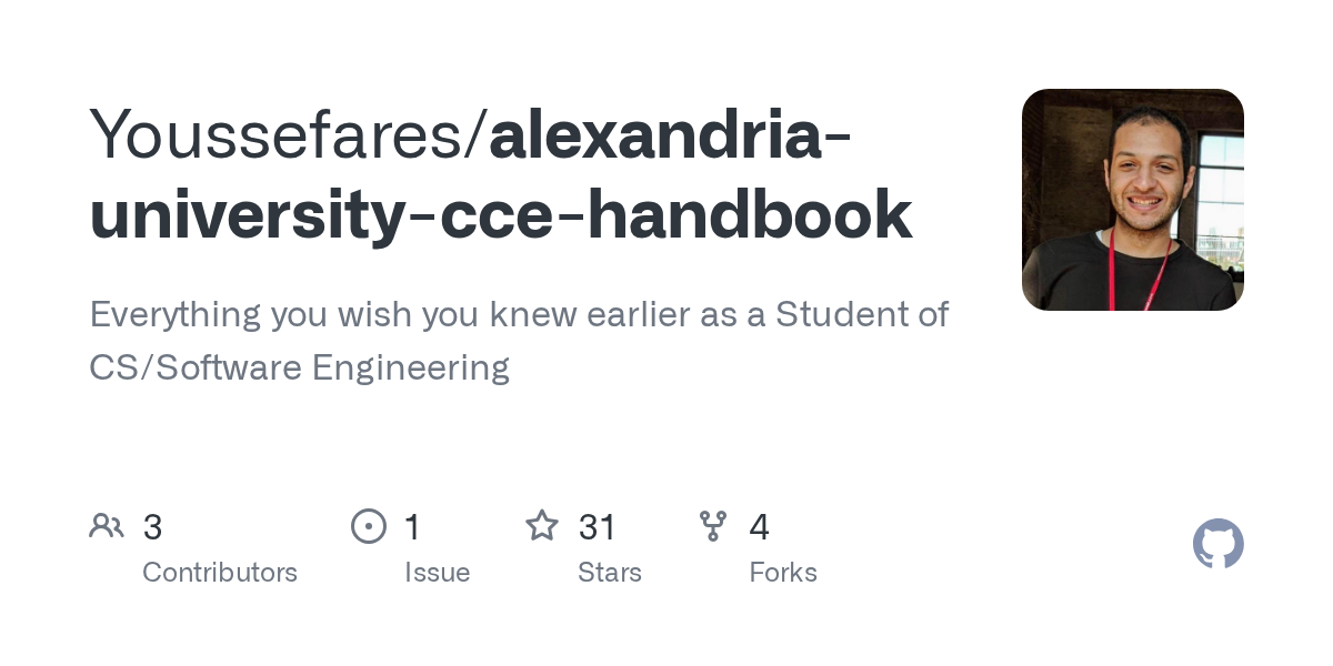 Alexandria University Cce Handbook