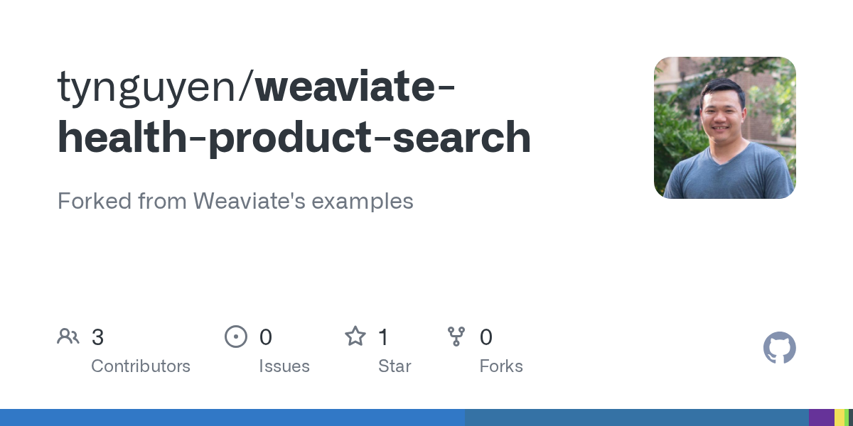Weaviate Health Product Search