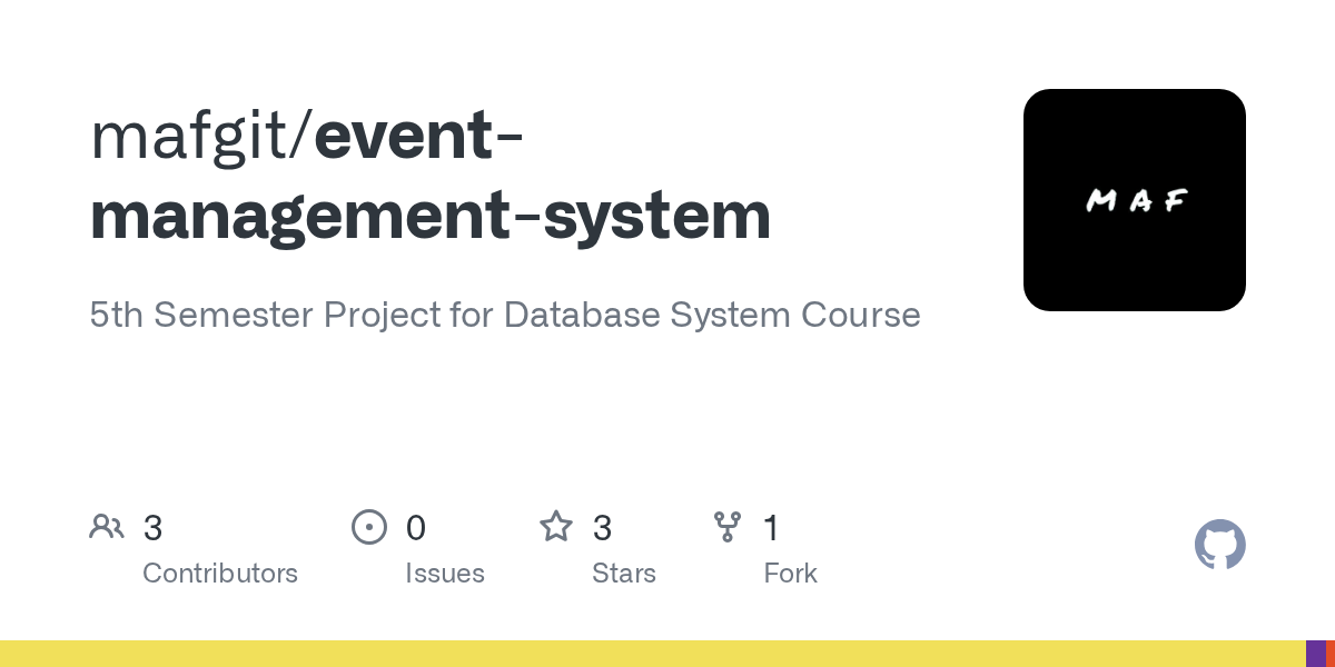 Event Management System