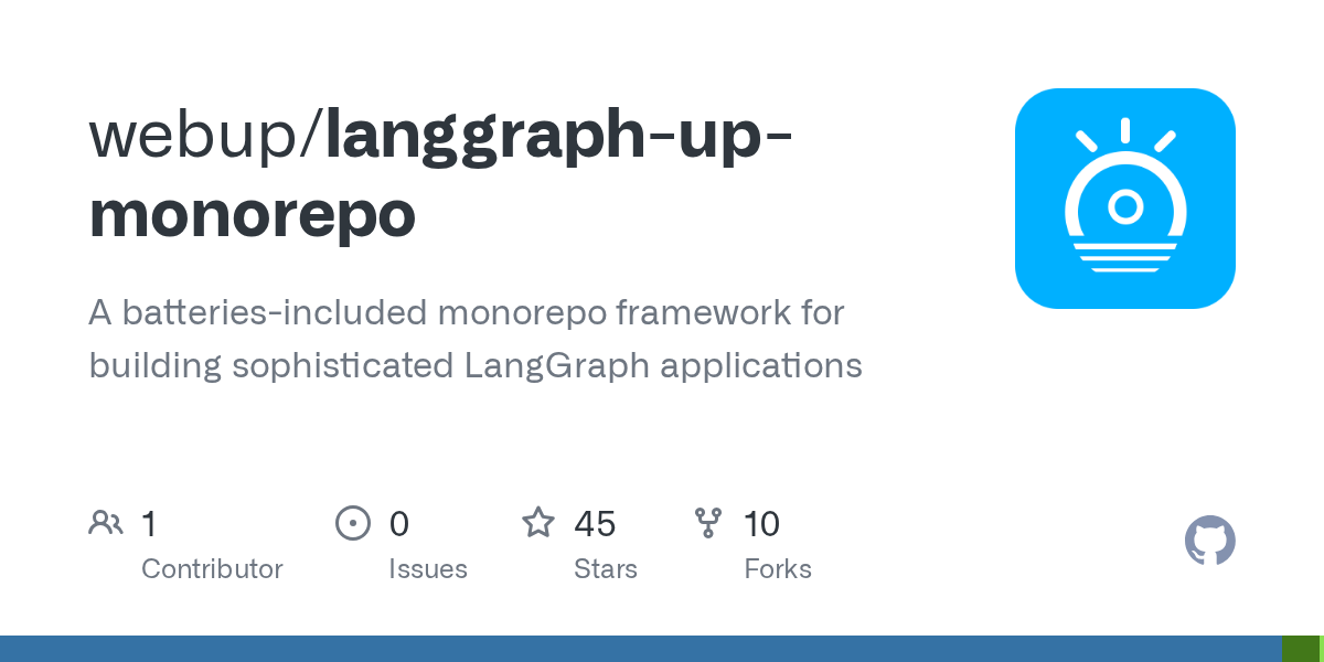 Langgraph Up Monorepo