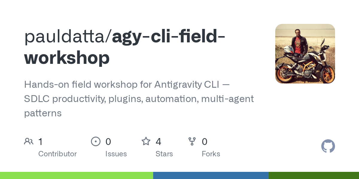 Agy Cli Field Workshop