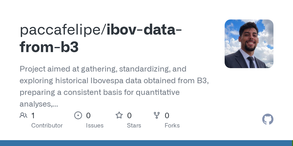 Ibov Data From B3