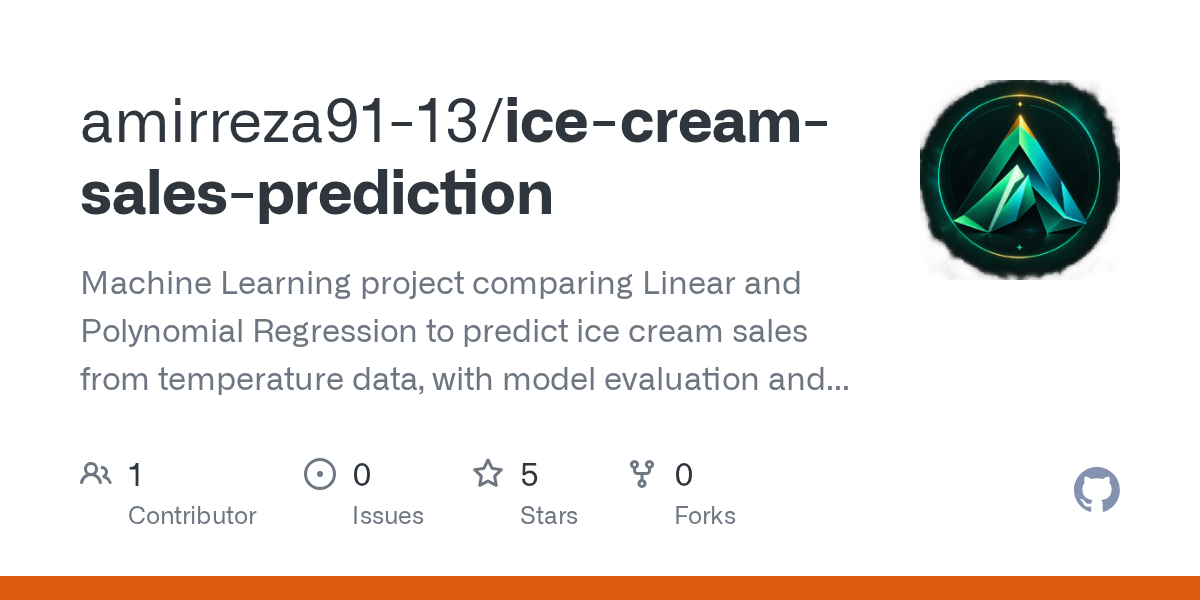 Ice Cream Sales Prediction