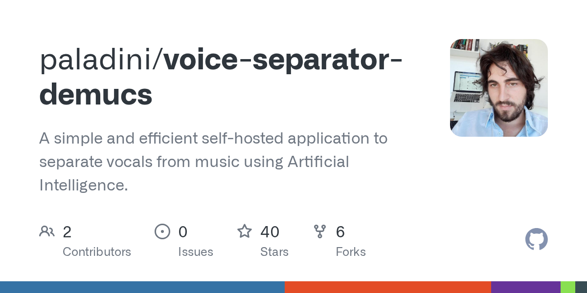 Voice Separator Demucs