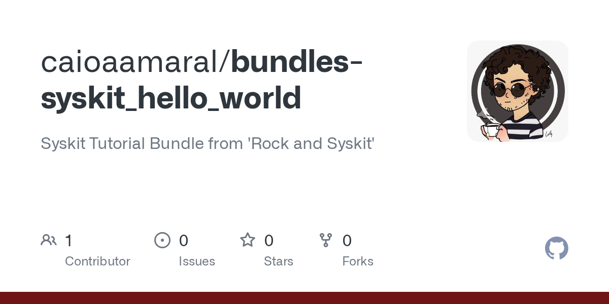 Bundles Syskit Hello World