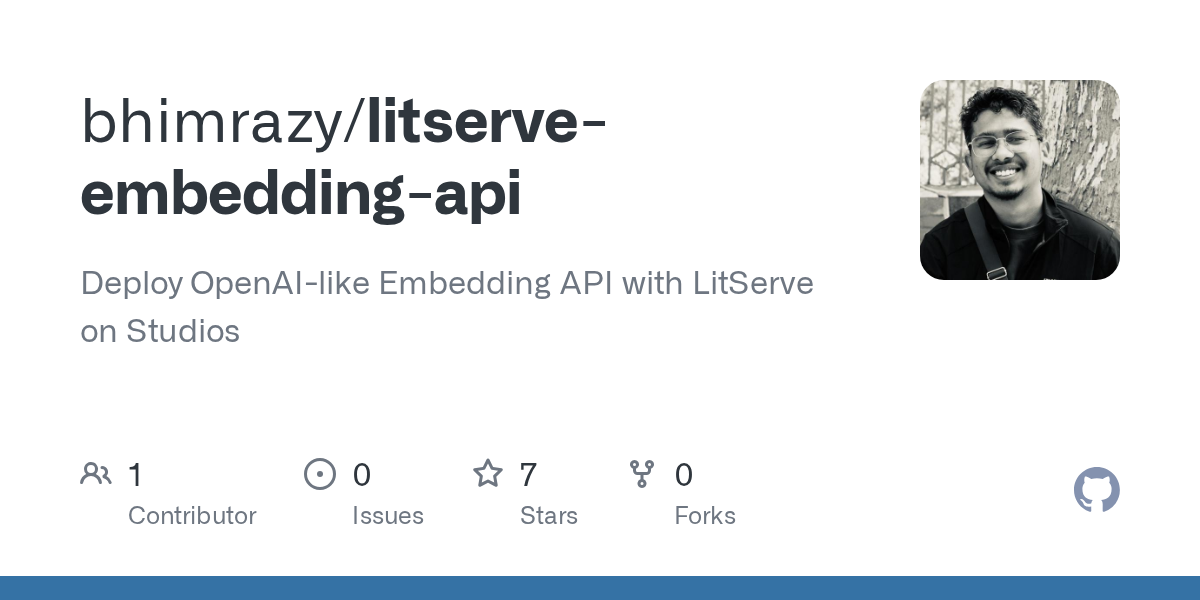Litserve Embedding Api