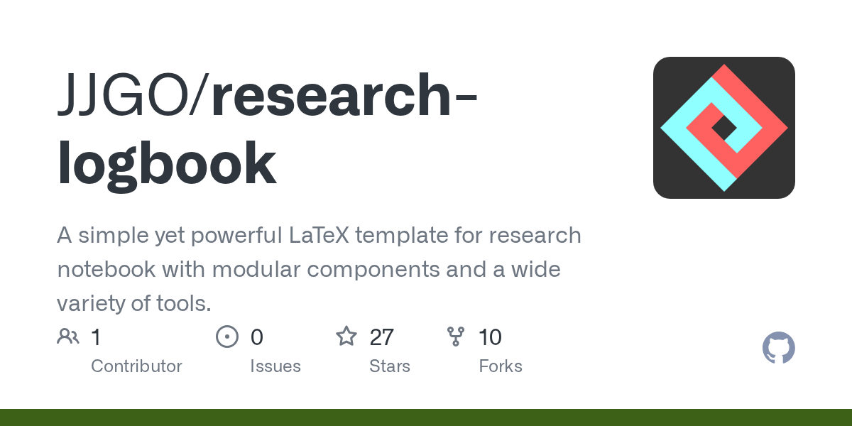Research Logbook