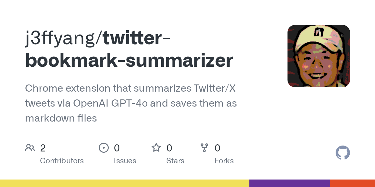 Twitter Bookmark Summarizer