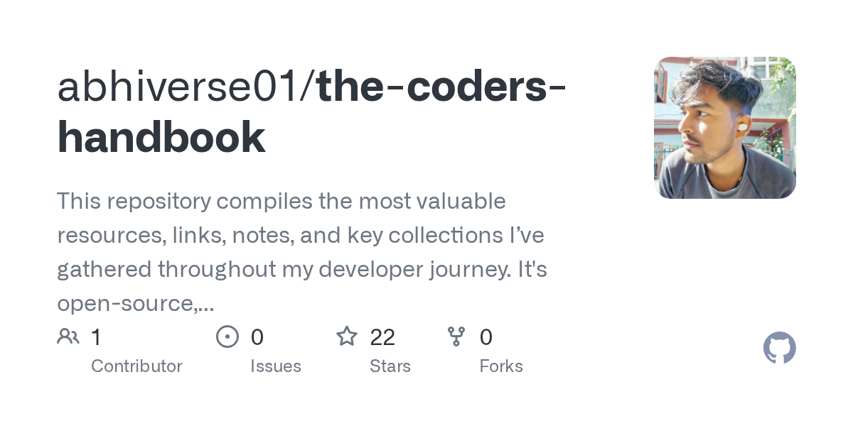 The Coders Handbook