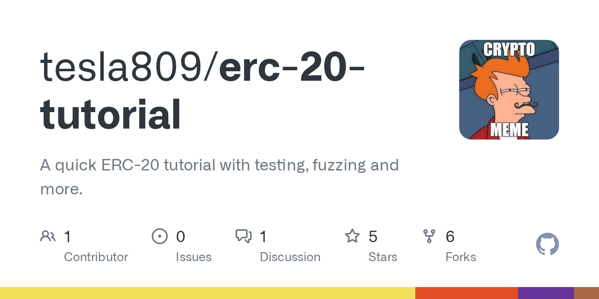 Erc 20 Tutorial