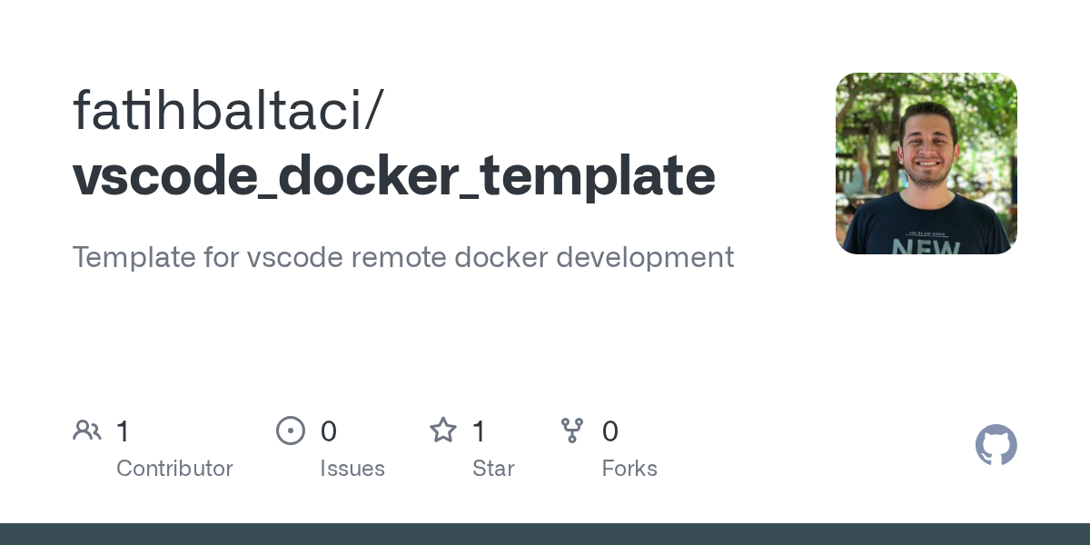Vscode Docker Template