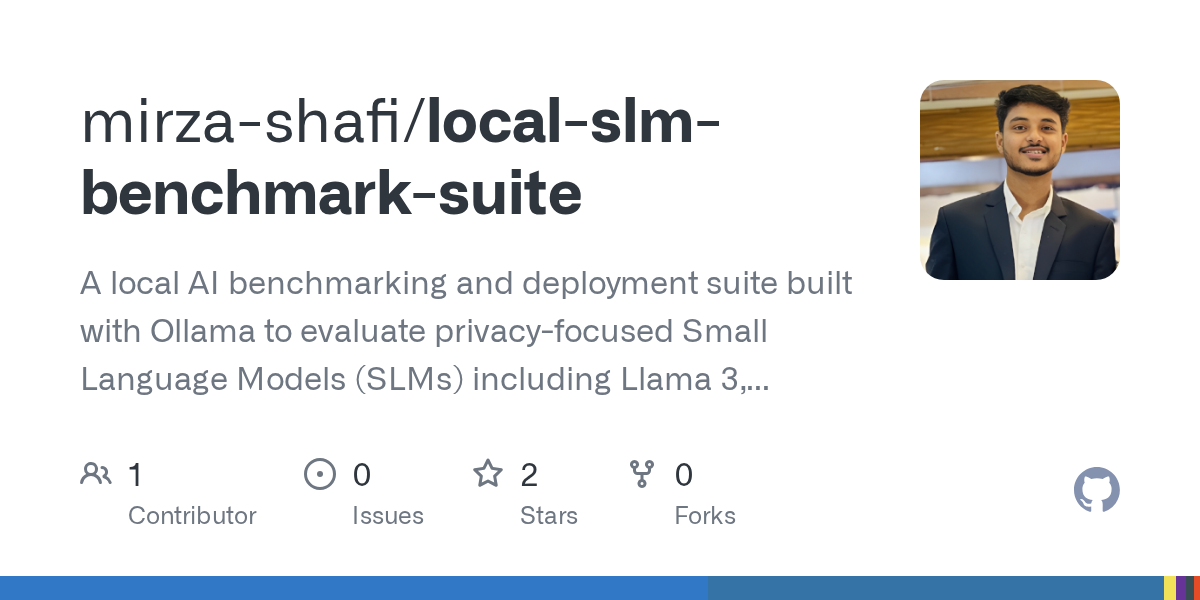 Local Slm Benchmark Suite