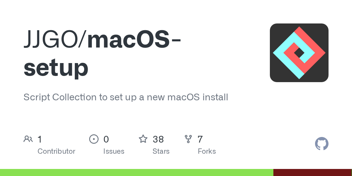 macOS-setup